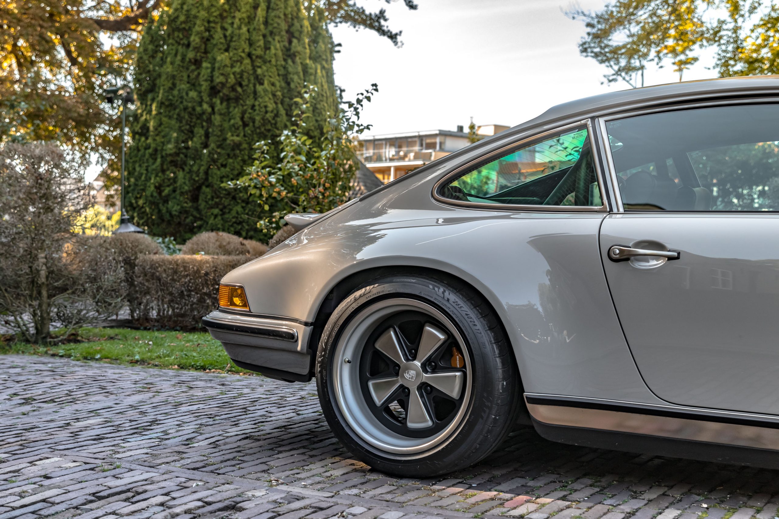 Interieur van Singer Porsche