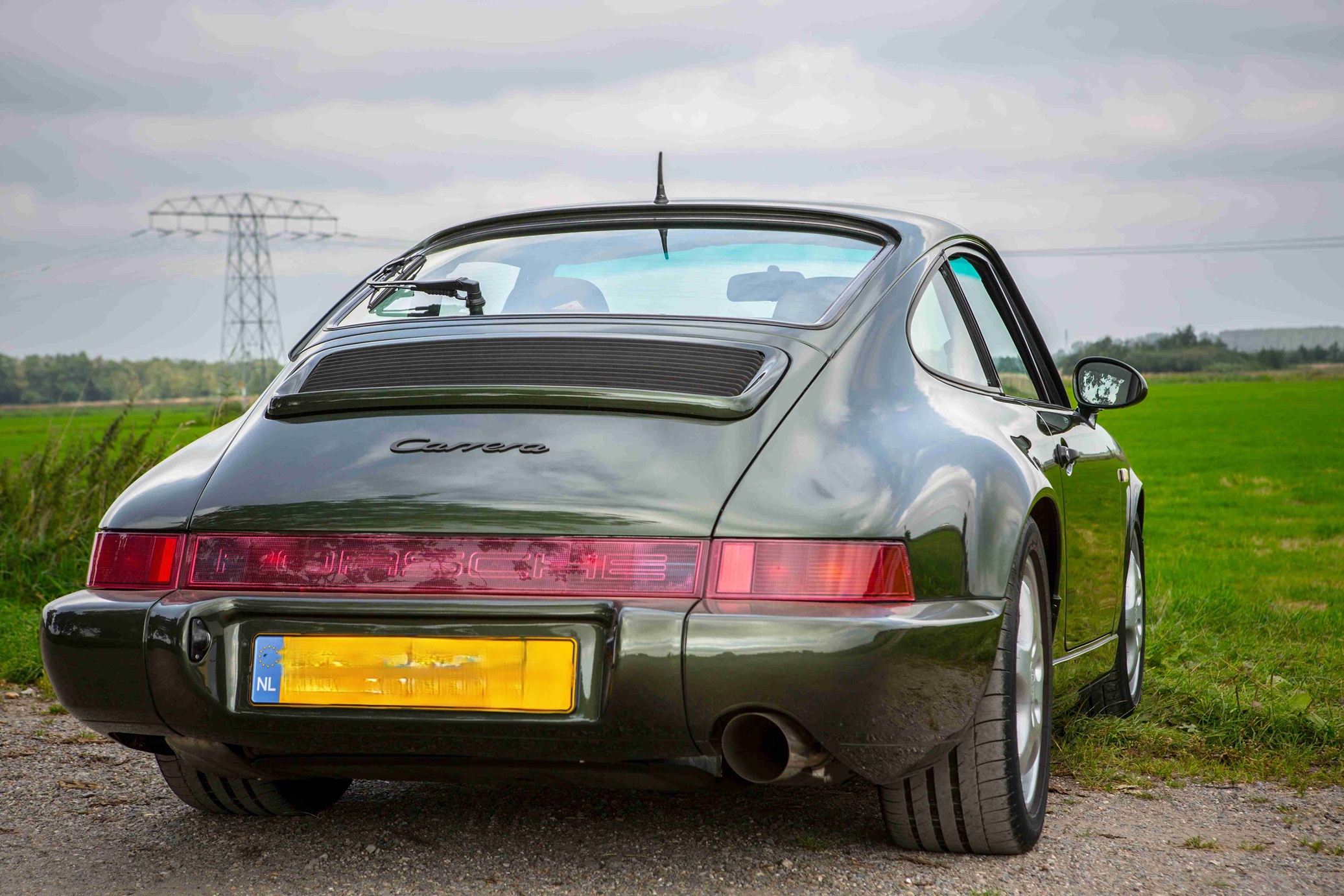 Detail van Porsche Carrera 2